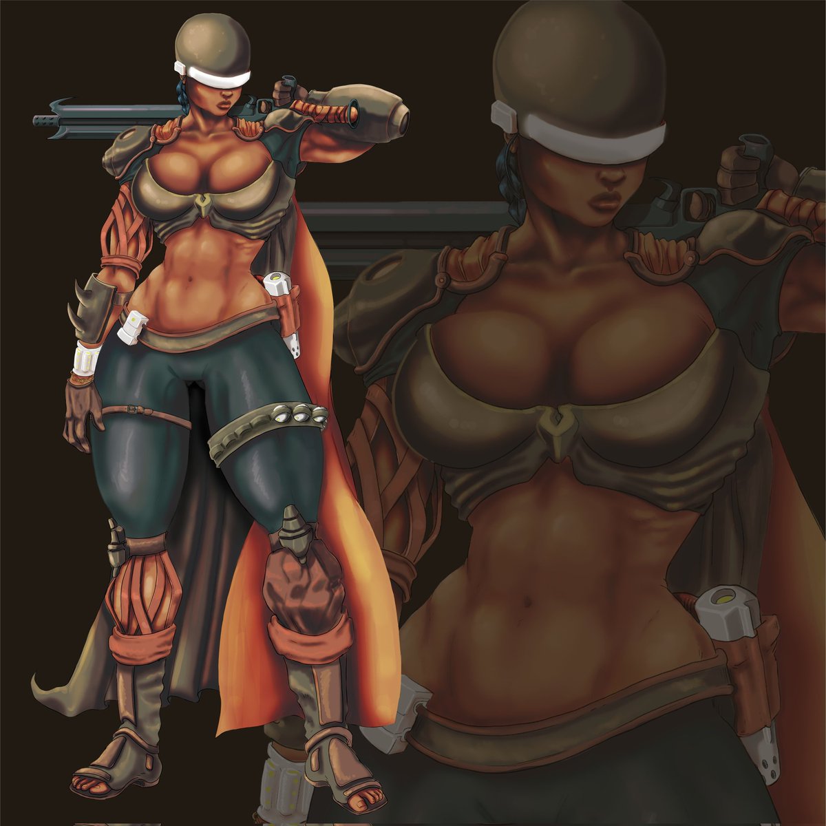 Omnitheum's tweet image. Life size standee artwork complete