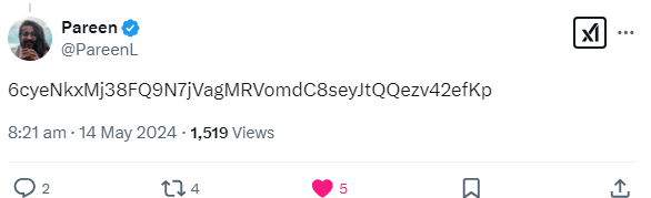 me1lya's tweet photo. 😉
CA:
5yZvR43pksJtSrStbM66fgHF66agpz6CG7ULa38HHaze

https://t.co/zo600aNIGb https://t.co/VsF9xZXxEU