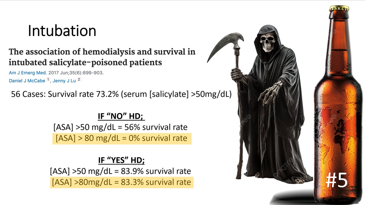 Get sick #salicylate patients HD, save a life. Great pearl from <a href="/toxiholic/">Sean Bryant</a> <a href="/RockyMtnEM/">RockyMtnEM</a> #RMWC25