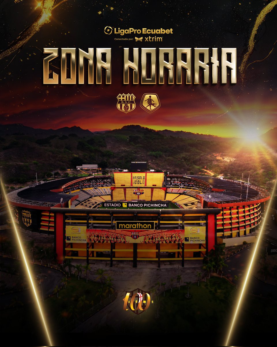 BarcelonaSC's tweet photo. ¡Barcelonistas en todo el 🌎, fíjate en tu horario para que disfrutes del partido #BSCvsMSC!

¿Desde donde vas a alentar hoy? 
#LigaProEcuabet 
#BarcelonaSomosTodos https://t.co/tIs7mTp46c