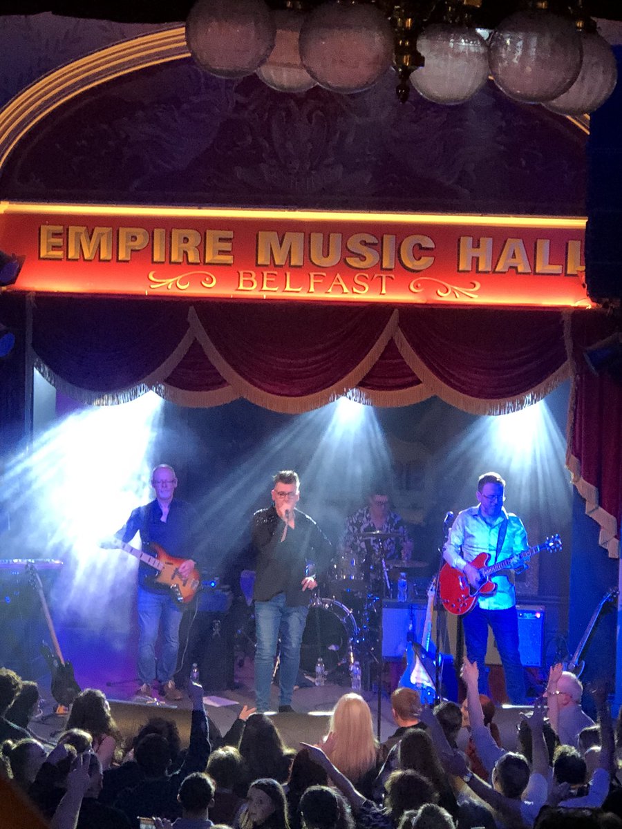 therealpaulac's tweet image. Been a real slow start to the gig year with one cancelled by promoter and one I didn’t attend thro sickness.
Gig one These Charming Men Belfast Empire 22/2/25