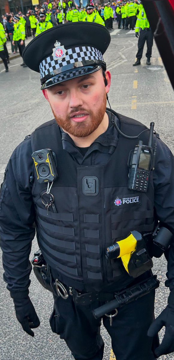GBCMANCHESTER's tweet image. GMP had its new Special Operations Unit out yesterday.
The use of force appeared excessive & disproportionate towards members of the public.
New unit, same old practice, no collar numbers!!
Contact us if you were a victim of police violence.
#Manchester #nocomment