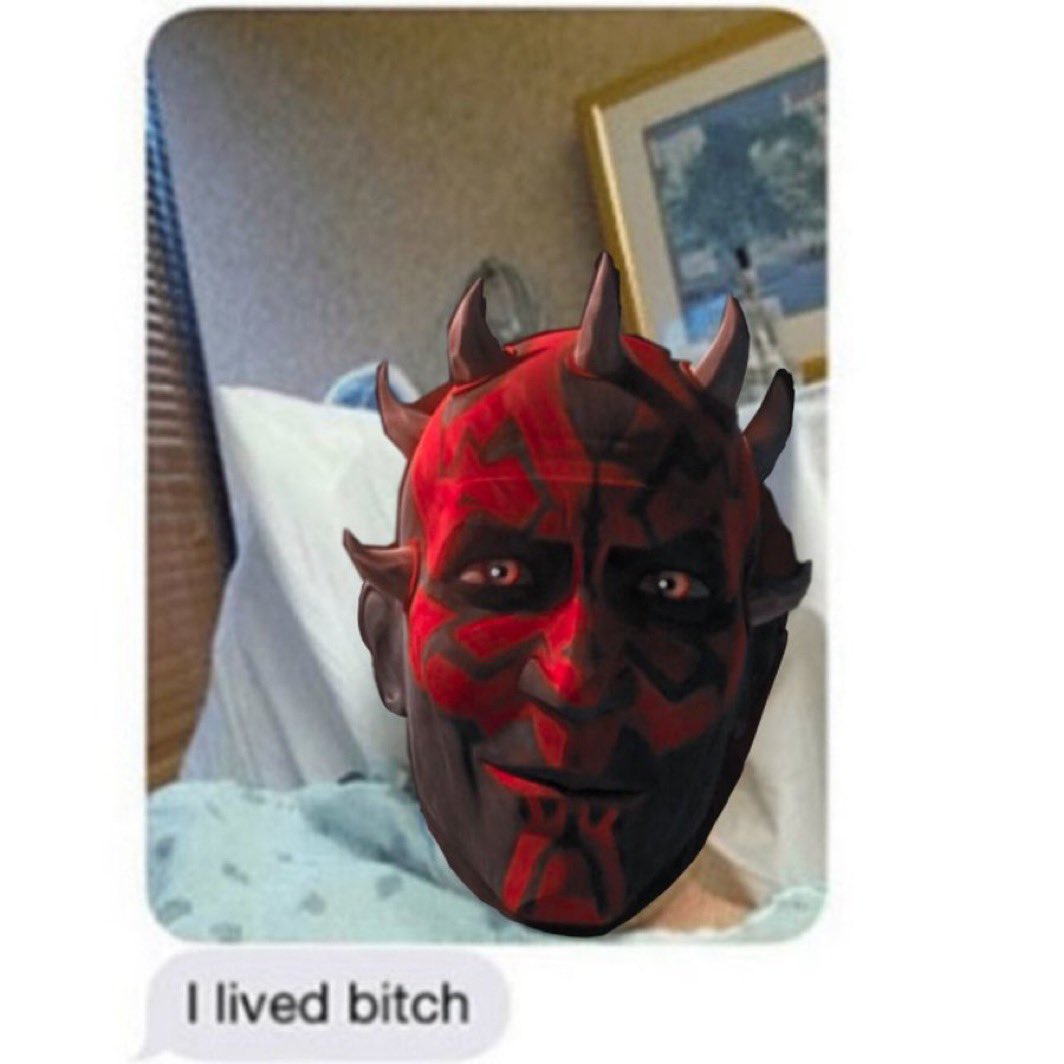 This describes Maul after Kenobi cut off his legs