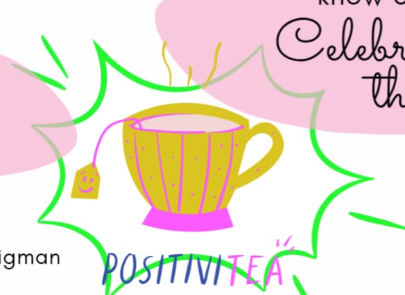 S_scoops's tweet image. May your cup brim with Positivi-tea today! Some considerations: 
- Identify and challenge negative thoughts
- Spend time with supportive and optimistic people
- Prioritize activities that make you feel good
- Look for the silver lining in situations.

#positivity
#visualmusing