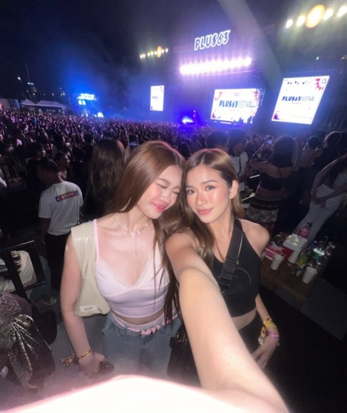 ooh aiahcey went to plus63 festival today!