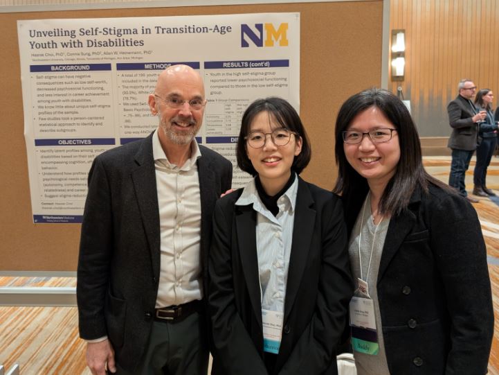 Center for Rehabilitation Outcomes Research (CROR) (@rehab_outcomes) on Twitter photo Congrats to #CROR Fellow, Heerak Choi, PhD, for winning 3 <a href="/APADiv22/">Rehabilitation Psychology</a> awards at #RehabWeek2025! Her poster on self-stigma in transition-age youth earned the Nancy M. Crewe PhD Student Research Award, Fdn. for Rehab Psych Poster Award & Section 1 Pediatric Rehab Psych Poster Award! Congrats to #CROR Fellow, Heerak Choi, PhD, for winning 3 <a href="/APADiv22/">Rehabilitation Psychology</a> awards at #RehabWeek2025! Her poster on self-stigma in transition-age youth earned the Nancy M. Crewe PhD Student Research Award, Fdn. for Rehab Psych Poster Award & Section 1 Pediatric Rehab Psych Poster Award!