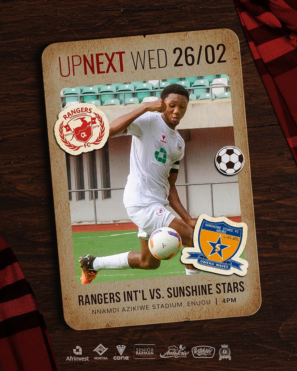 Rangers_Intl's tweet photo. The stage is set!!, let's come out and support the boys 🔴⚪
#NPFL25 #GloryDays #RANSUN #Rangersint #NeverSayDie https://t.co/niy8UwJPce