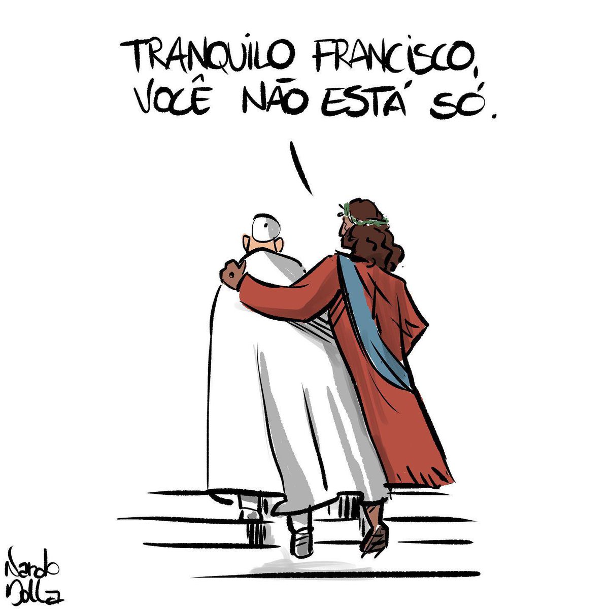 Forças, Papa Francisco! ❤️
