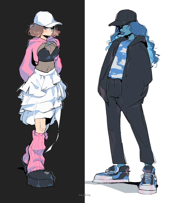 Elden Fashion/ Fashion Ring Melina and Ranni in some modern fits I thought would suit them! #ELDENRING #エルデンリングI