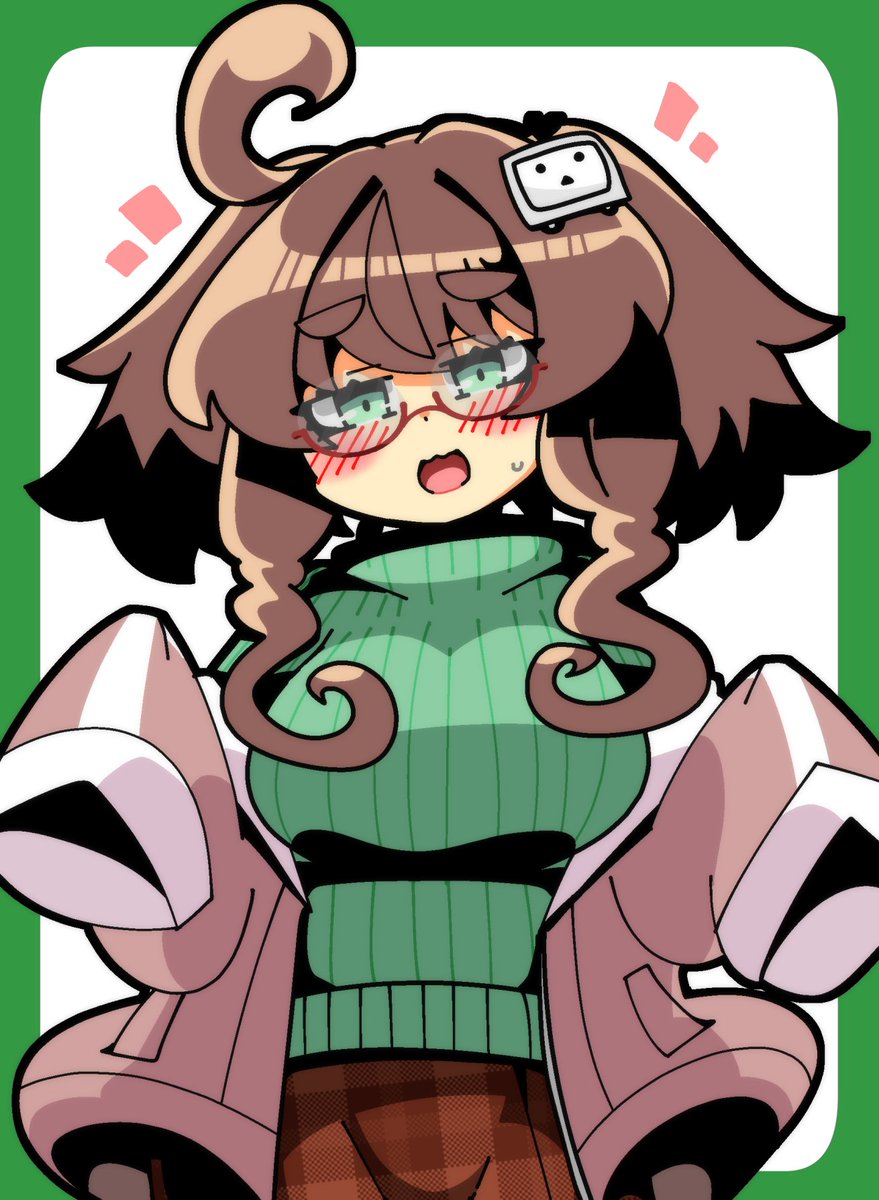 「ぜぬさんのツインテ栗田まろんがかわいかったので便乗して描かせていただいた絵(つい」|いるみんのイラスト