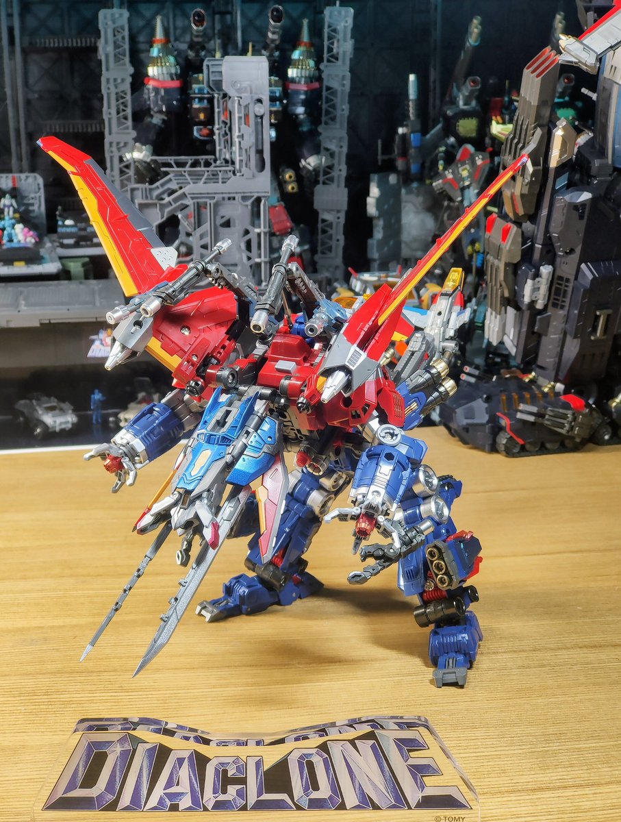 vlnwXs8o2jaHSa2's tweet image. 2機合体が遊びごたえあるなぁ
ガーゴイル、グリフォン、ゴルゴと禍々しくて
メックモードというよりビーストモード
3機合体させてデーモン形態まで完成させたぞ😈
ワルダーチックな新たな変異と融合がめっちゃ楽しい🤩
#ダイアクロン