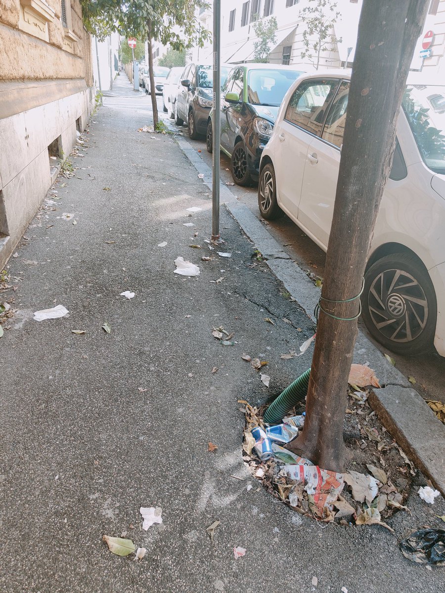 micguerriero's tweet photo. Primo tratto di Via Metauro (#Parioli #Pinciano) dal civico 26b al 26a: passarci è un'esperienza visiva e olfattiva orribile @Roma @Lavoratori_Ama @gualtierieurope @Sabrinalfonsi @Antincivili https://t.co/yMYiYCaOcO