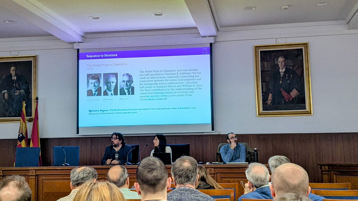 🔬 💻 ¡Gran éxito en nuestro ciclo de conferencias "¿Qué sabes del último Premio Nobel del Química?"! 🌍 ✨

Gracias por compartir su conocimiento a:
👏 Gonzalo Jiménez-Osés (<a href="/CICbioGUNE/">CIC bioGUNE</a>)
👏 Silvia Osuna (<a href="/icreacommunity/">ICREA Community</a>)
👏 Juan Vicente Alegre (<a href="/ISQCH/">ISQCH (CSIC-UNIZAR)</a>)