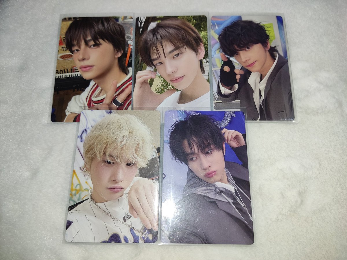🛒 : wts lfb ph — #tudisells .ᐟ

› madmakz pcs
ׂׂ⋆ ₱500 set (₱450 payo)
ׂׂ⋆ prio PAYO / 5 days dop
ׂׂ⋆ on hand (x sensi, impatient)
ׂׂ⋆ 💵: gcash | 🚚: direct j&amp;t

dm to claim !

⌗. tws 42 sai shinyu kyungmin summer beat our now ver last bell fortune card album photocard