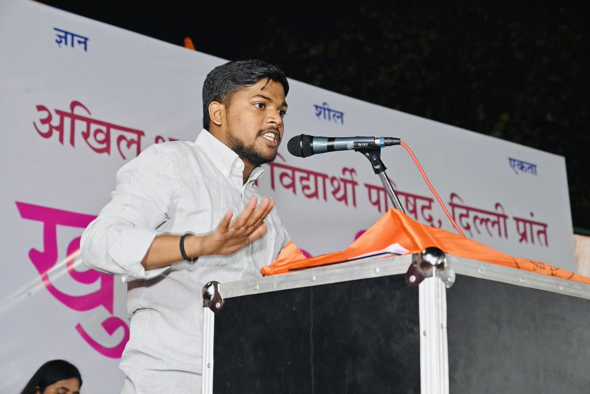 AChaudharydu's tweet photo. 60th Delhi State Conference
Akhil Bharatiya Vidyarthi Parishad
#ABVP #stateconference #studentspower #nationspower https://t.co/FFiMxXLQEH