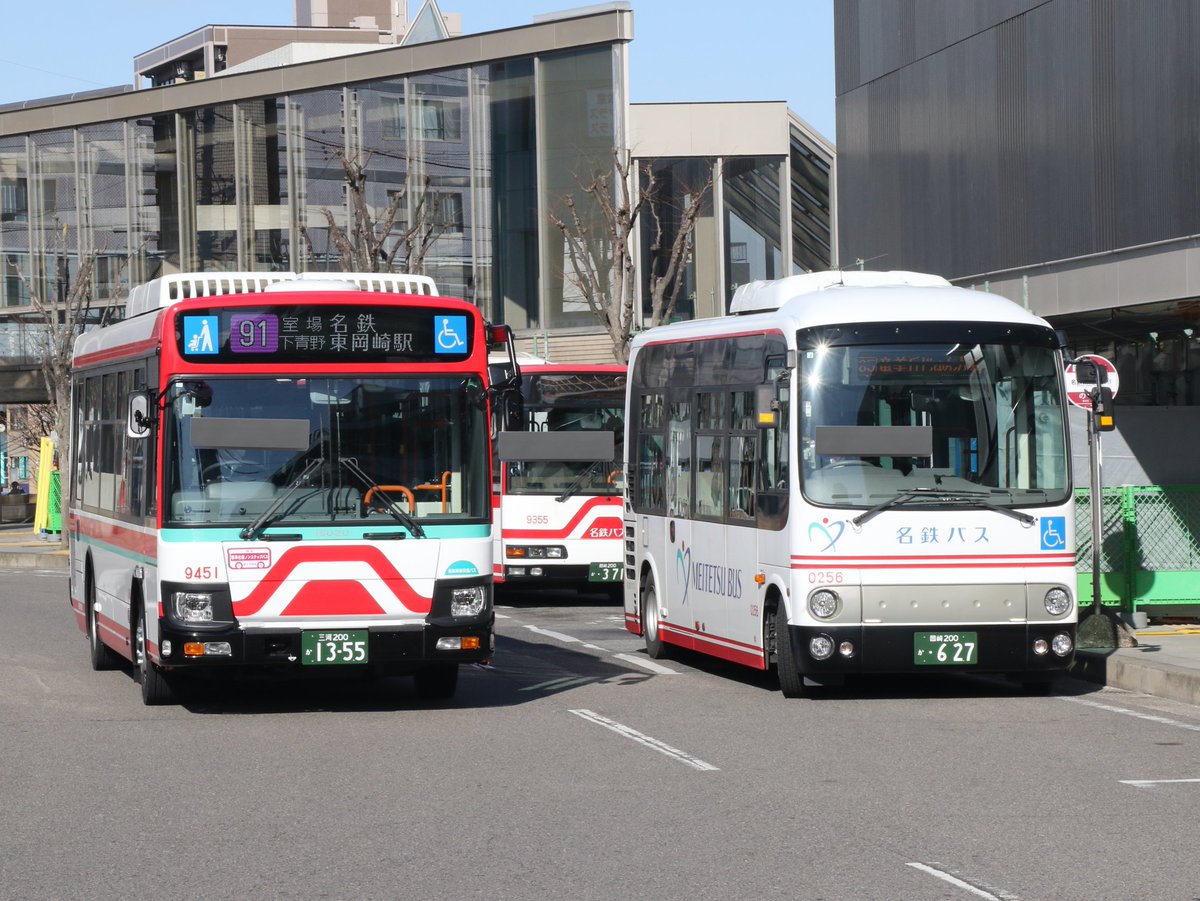 今日は朝から西尾へ。名鉄東部交通に入ったニューフェイス9451を撮影
