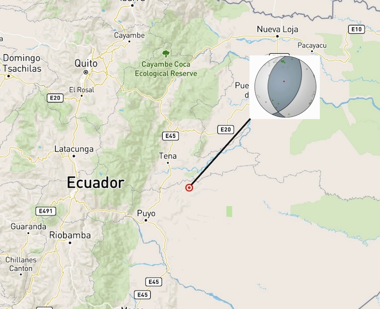 IGecuador's tweet photo. #SISMO Informe Sísmico Especial N° 2025-004
SISMO EN LA PROVINCIA DE PASTAZA
El día domingo 23 de febrero de 2025 a las 02h25 TL, se registró un sismo de magnitud 5.3 MLv, cuyo epicentro se localizó en la provincia de P...Revisarlo en: https://t.co/5eAn3p1fOh https://t.co/mkrvAMTgeN