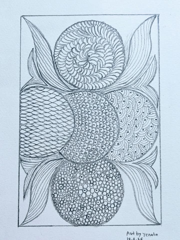 RashadaWrites's tweet photo. Zentangle art, Zendoodle art✍️🌸🩷

#art #drawing #lineart #freehandart #floralart #easyart #geometricart  #wallart #walldecor #interior  #artwork #relaxingart #arttherapy #tangleart #zentangleart #doodle #doodleart #art #artphoto #photography https://t.co/N4lz2TMUaR
