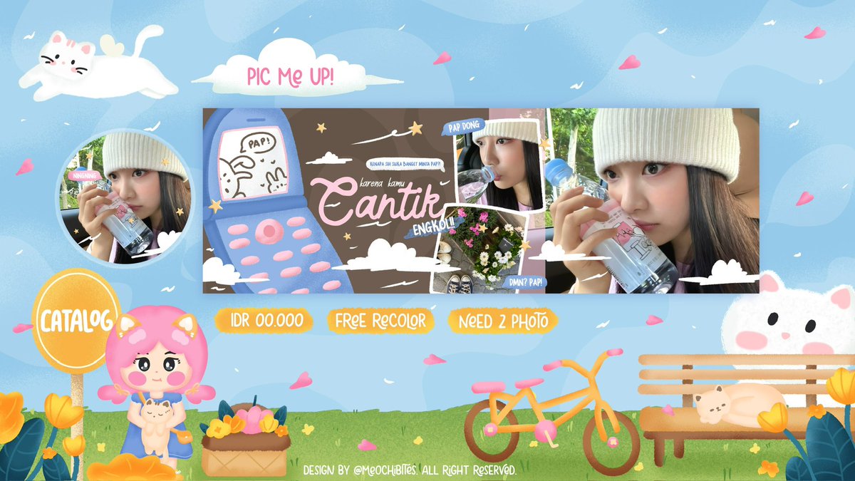 help repost yaah meongs!

FREE 2 SLOT LAYOUT by request dari kakak <a href="/punchy_heart/">uciik ril ba 🍅</a> yippiyippii ^___^

saatnya apa? saatnya ikutan! :3 semua bOoleh ikut >__O

checkie post dibawah yah meongs buat tau cara claimnya :] lesgOo__

#zonauang