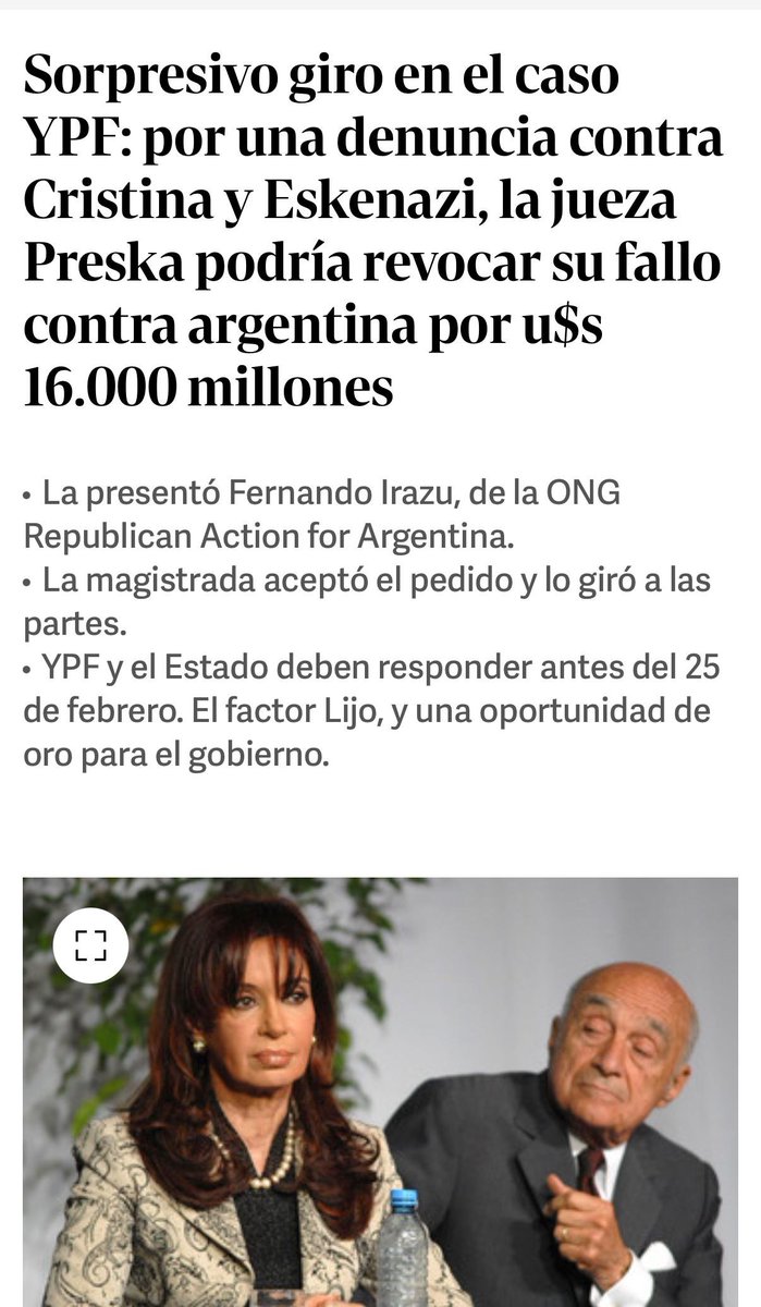 Elisa Lilita Carrió tweet media