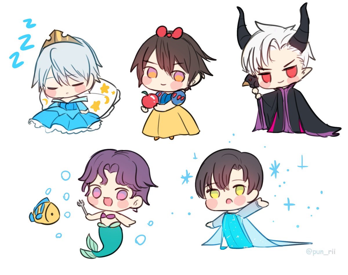 pun_rii's tweet image. LnD Princesses ? 😅
#LoveandDeepspace