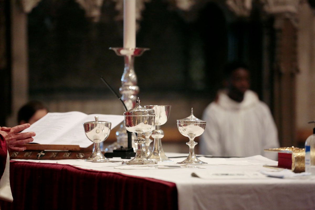 Join us for daily Holy Communion - also known as the Eucharist, Lord’s Supper or Mass - at 8am.

We give thanks over bread and wine for all that Jesus had done and continues to do for us, and remember the meal Jesus shared with his disciples the night before he died.