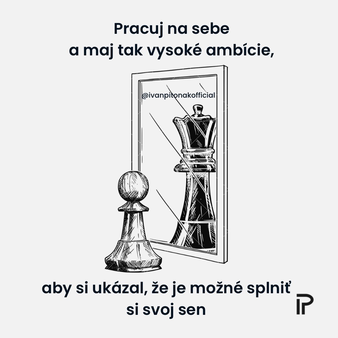 ivan_pitonak's tweet photo. Ak chceš dosiahnuť veľké veci, potrebuješ si najprv veriť, že sú možné.

Nejde o to, kde si teraz, ale o to, kam si dovolíš smerovať. 

Pracuj na sebe, posúvaj svoje hranice a nastav si ambície tak vysoko, aby ťa inšpirovali každý deň. https://t.co/zKzeFjDZfQ
