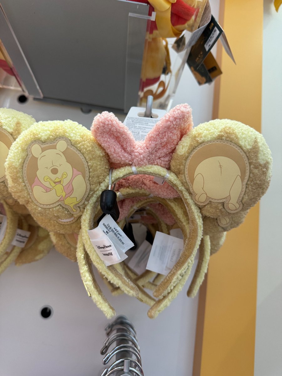 くまのプーさんカチューシャ🍯 #最新ミミ情報
