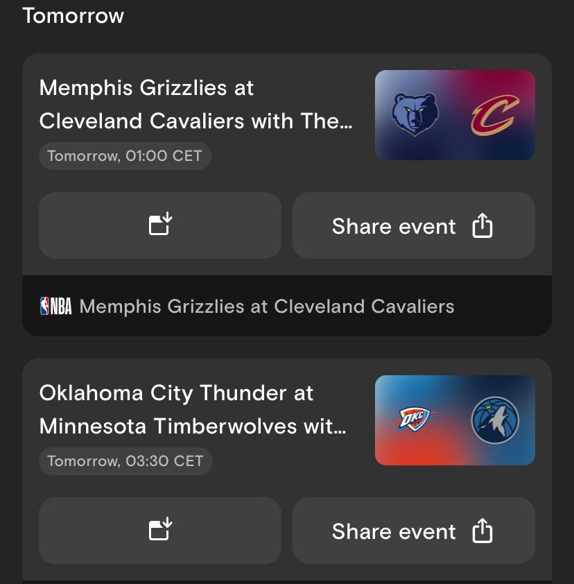 TheDailyDunkfr's tweet photo. Voici notre programme du jour, merci à la NFL de laisser place à la NBA 🙏🏼

Début 16h  avec Kyks🔥 https://t.co/dwALRfs9WQ