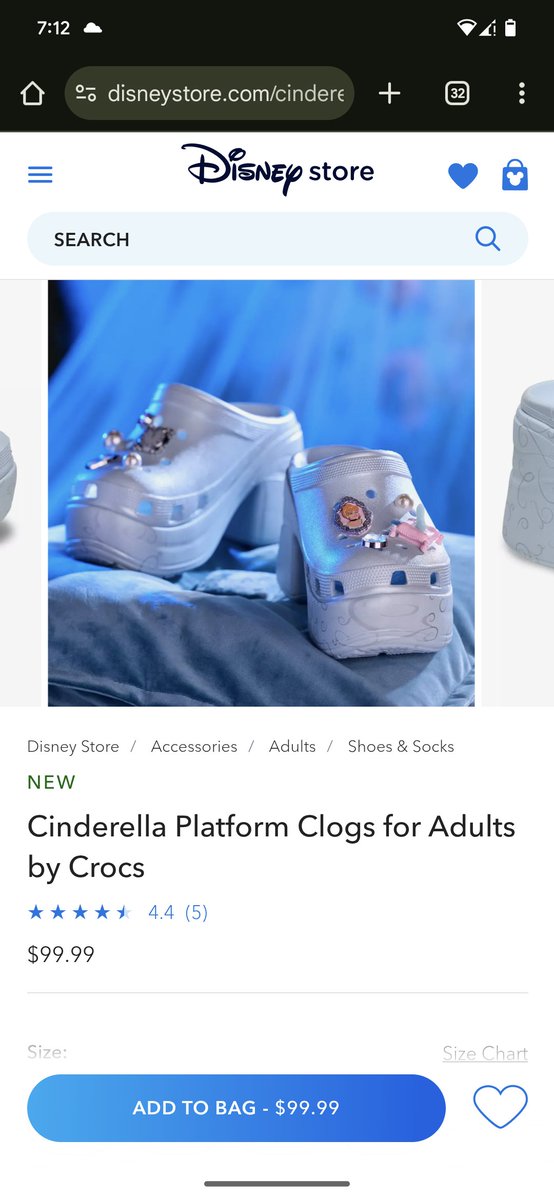 PenelopeWest4's tweet photo. Let me be your Fairy Godmother here. You'll roll your ankle in this and it will never be the same for the rest of your life. You'll know when storms are a comin' and not be able to walk on uneven surfaces without paying for it for a week. Honestly glass might be better.🧚‍♀️ https://t.co/NUmUahCsq8
