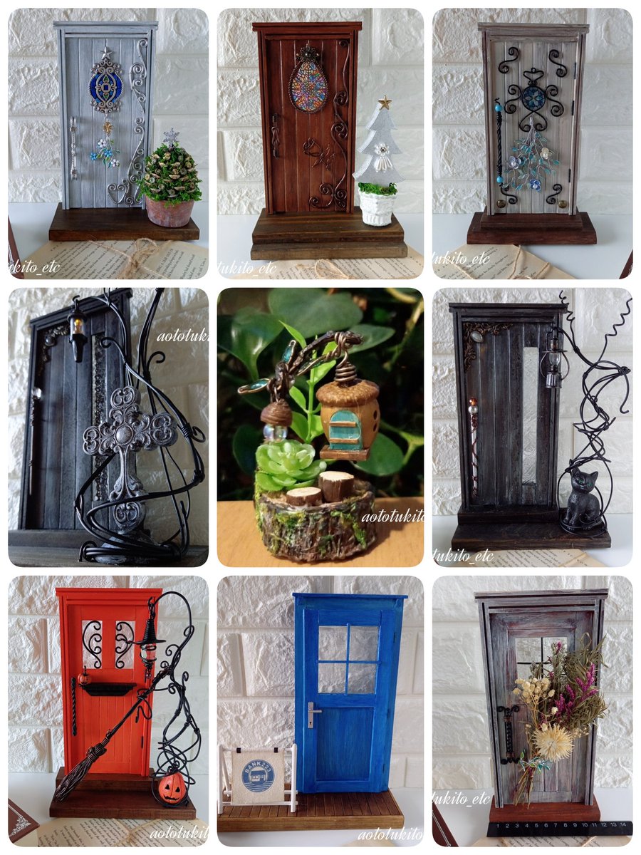 本日もたくさんの❤&amp;RPありがとうございました✧︎  

｢妖精のドア｣ってご存知ですか?
海外では 幸せを招き入れるラッキーアイテムなんです🍀