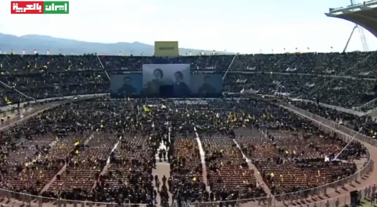 - ملعب لبنان الدولي قامت ببناءه السعودية لصالح الكرة اللبنانية والشعب اللبناني وتم استضافة بطولة كاس أمم اسيا 2000م للمنتخبات! 

- اليوم 2025م اصبح مزارًا لتشييع جثث المحور الايراني ومقراً للخطب والشعارات الطائفية. 

وين صرتي يا لبنان ؟