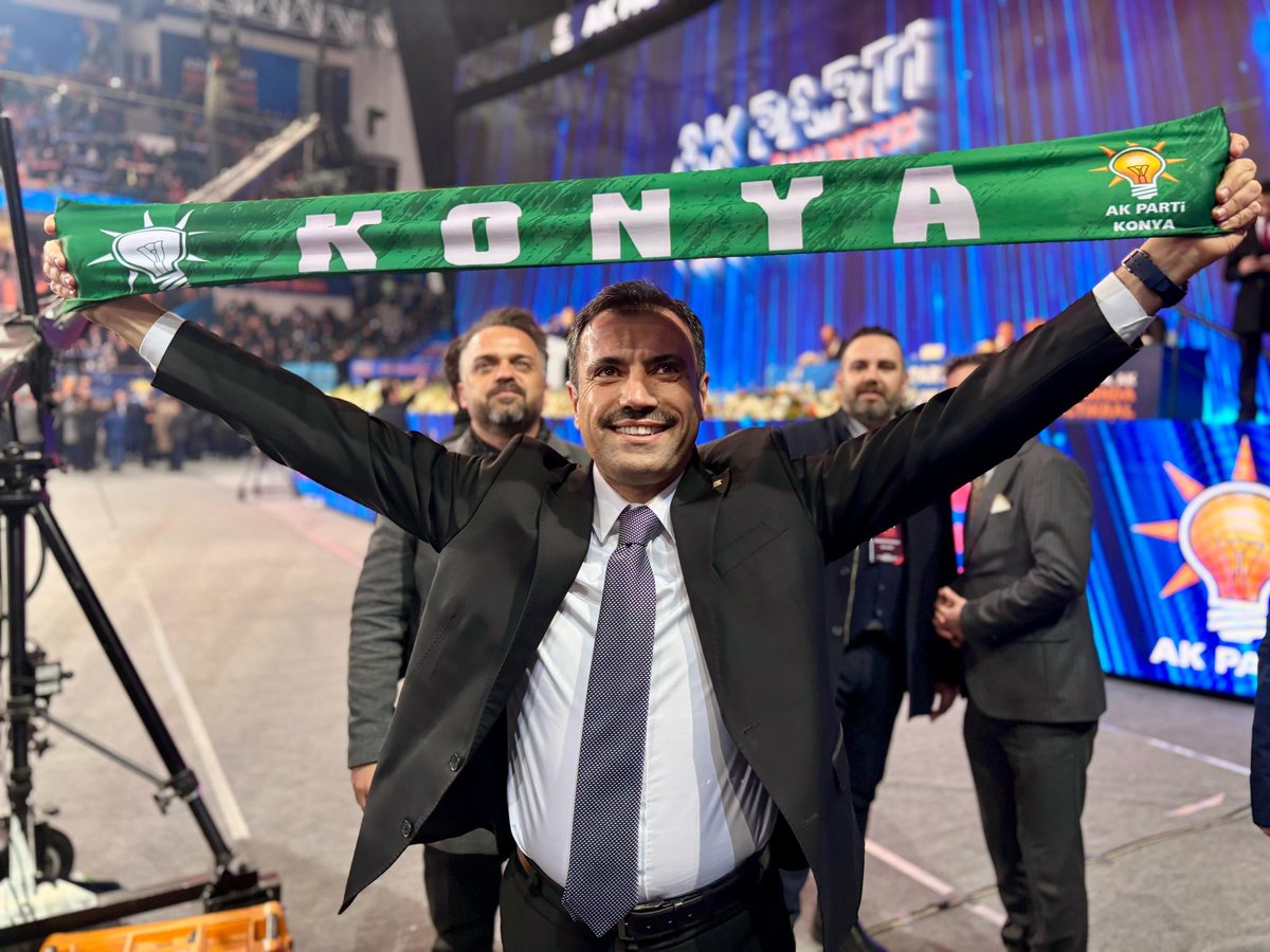 Baş üstünde yerin, gönüllerde adın var KONYA. 

AK davamızın gücüne güç katan şehirsin KONYA. 

Liderimiz, Genel Başkanımız, Cumhurbaşkanımız Sayın Recep Tayyip Erdoğan’a selamınızı, muhabbetinizi, sevginizi ilettik.  

Teşekkürler KONYA. #AdındaAK