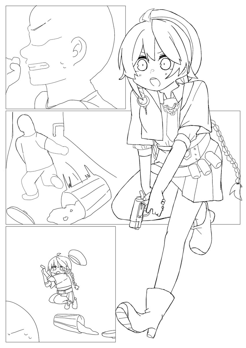 くっ…せんアカまでに間に合いそうにないか…!?

😎諦めるなたかしくん!(人違い)

その声は…お絵描きマン! 