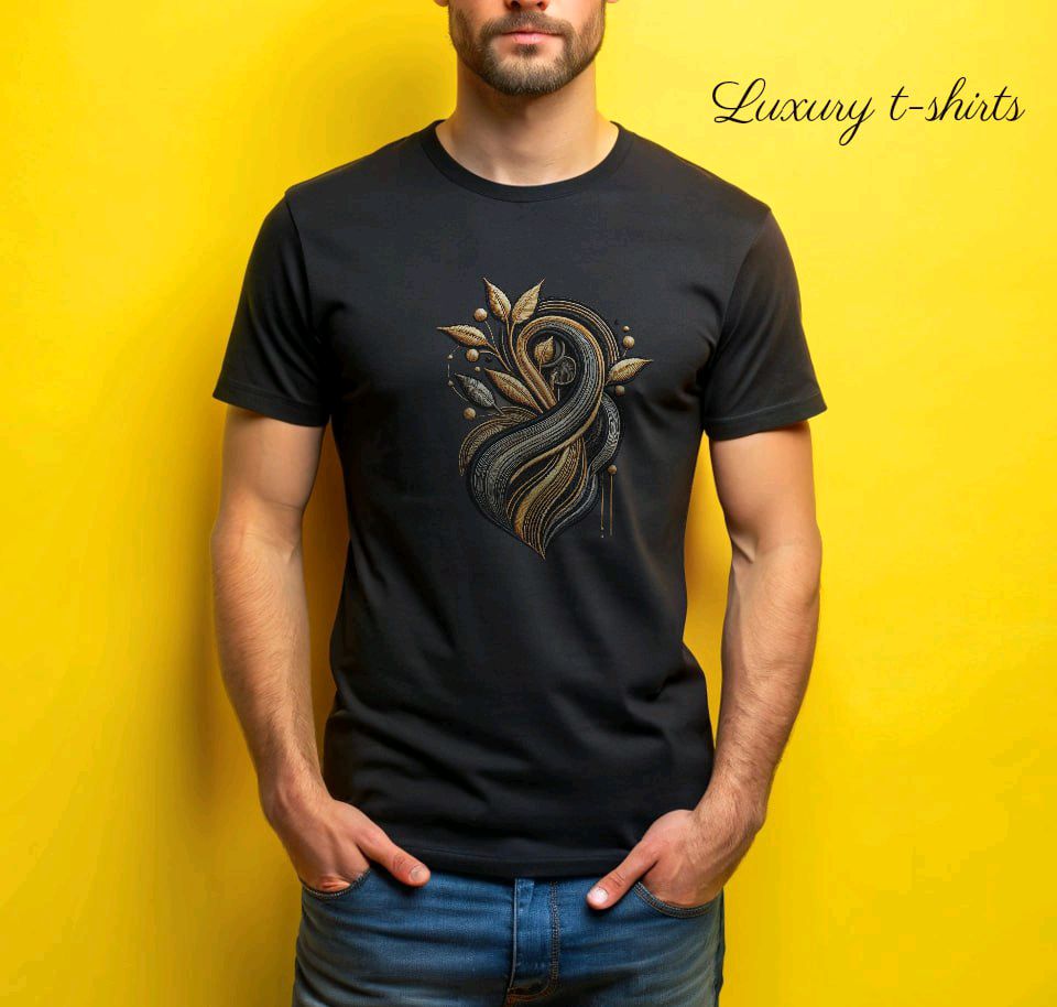 stylishlux's tweet photo. Elevate your style with our luxury t-shirts! Perfect blend of elegance and comfort. 🌟 #Fashion #Luxury #StyleUpgrade https://t.co/PyhY6AJDHd