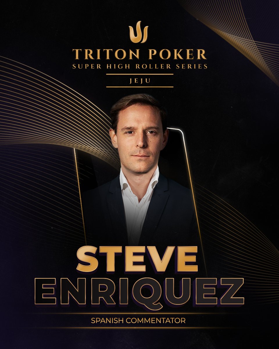 Steve Enríquez brings his poker passion to Jeju!

From football pitches to poker tables, <a href="/Steve__Enriquez/">Steve Enríquez ♻️</a> has lived the ultimate transition. A former Champion of Spain and a well-known voice in Spanish poker, Steve is bringing his energy, experience, and expert analysis to the