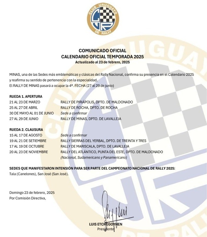 ClubUruguayodeRally tweet media