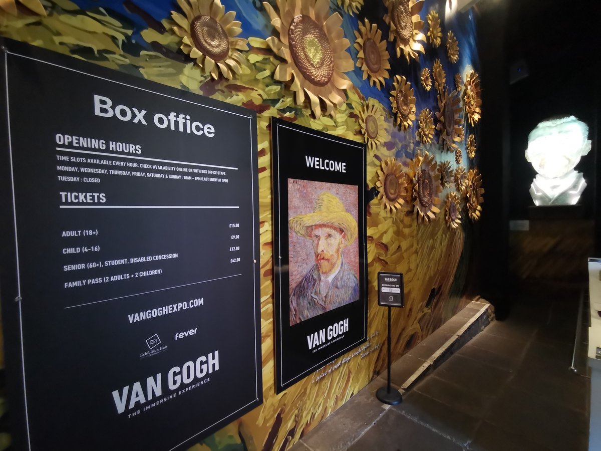 Van Gogh: The Immersive Experience, York tweet media