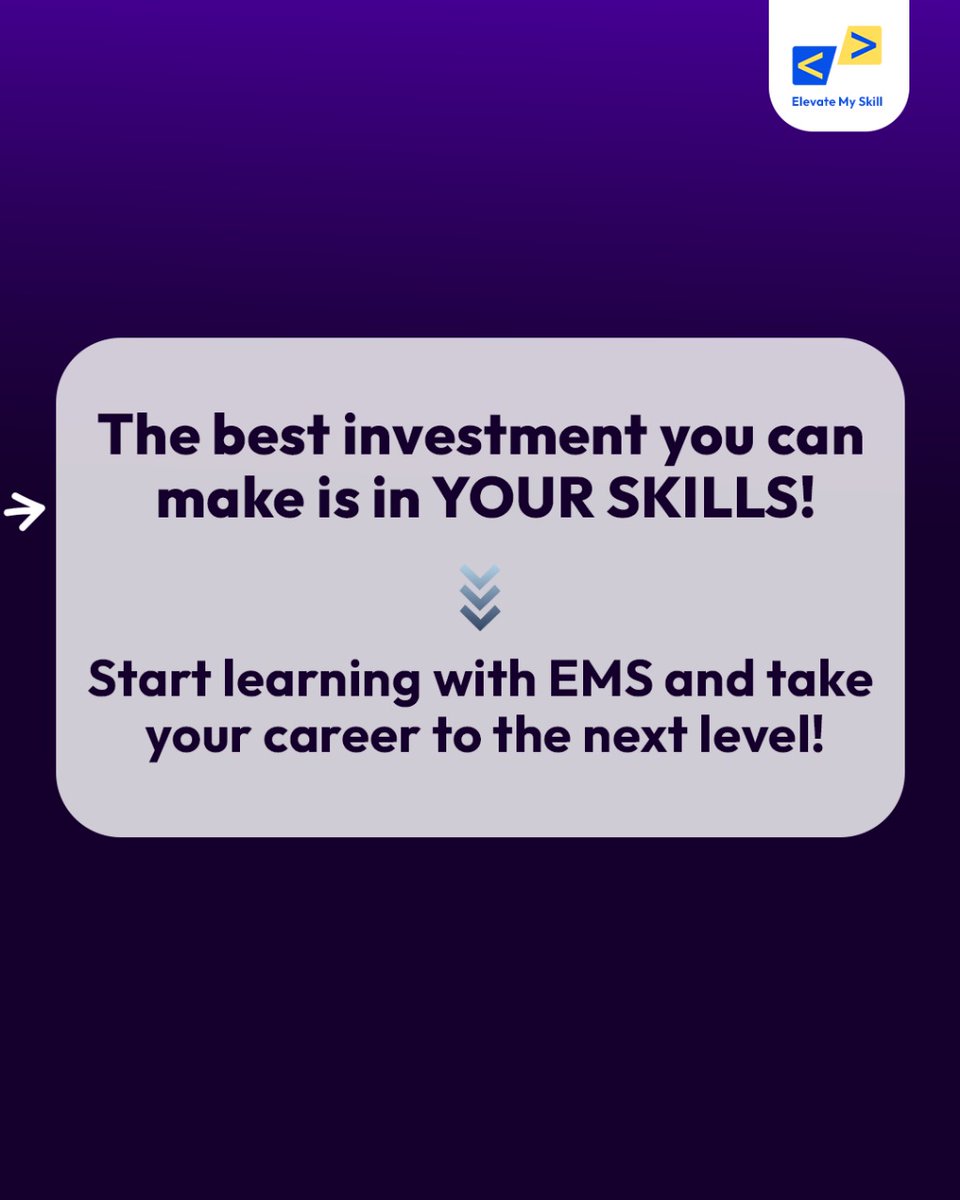 emsprolearn's tweet photo. The Future Belongs to Those Who Upskill! Are You Ready?

In today’s fast-changing tech world, staying ahead means learning the right skills.

🔥 Top In-Demand Skills:
✅ Data Structures &amp; Algorithms
✅ System Design
✅ Cloud Computing
✅ AI &amp; Machine Learning
✅ Cybersecurity https://t.co/iLwjRPBMxq