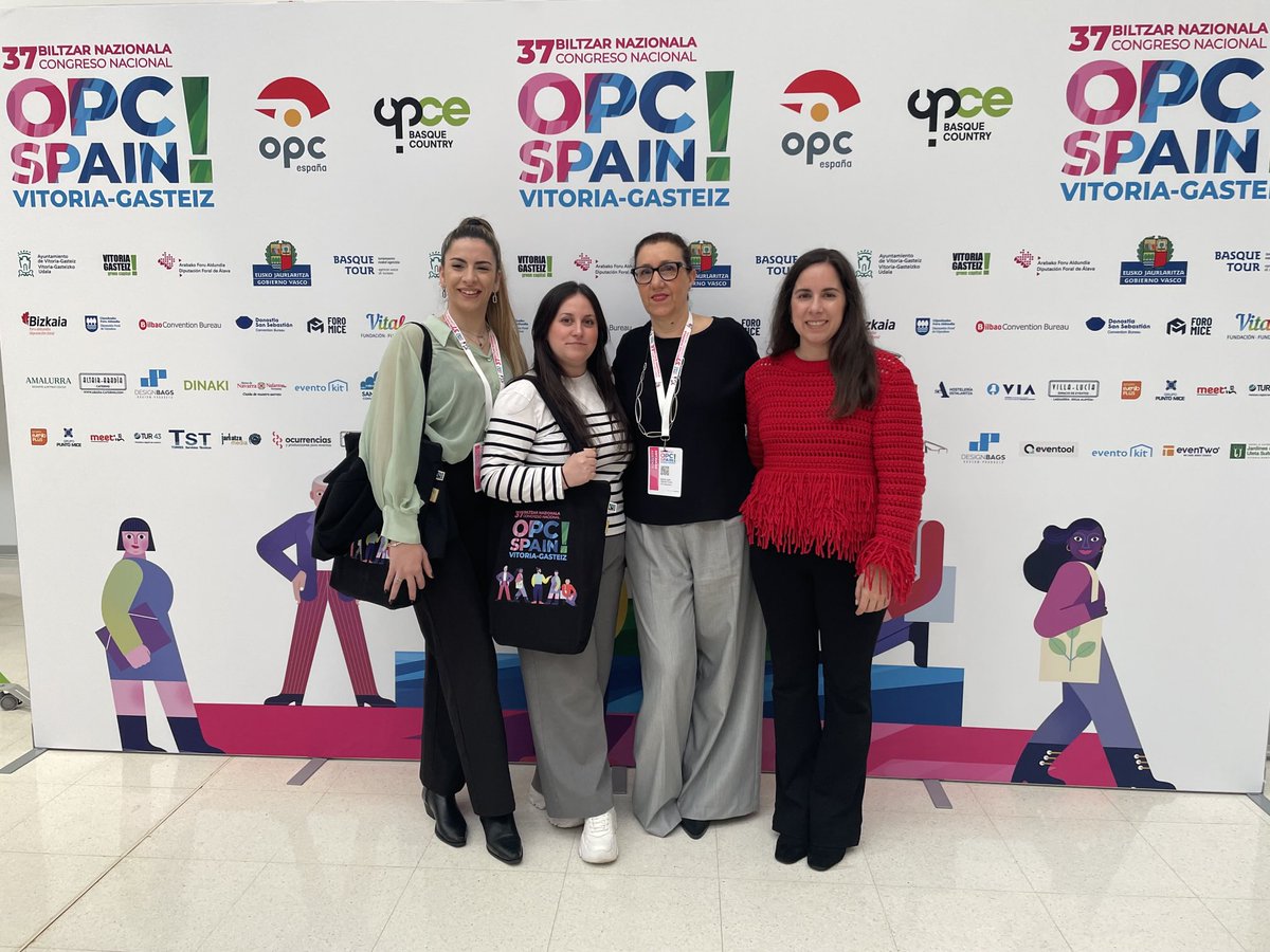 Orexco's tweet image. Unas días muy bien aprovechados en el #37CongresoOPCSpain compartiendo con la comunidad #MICE aprendiendo y disfrutando de #Vitoriagasteiz ⁦@OPCEVasca⁩ ⁦@opcspain⁩