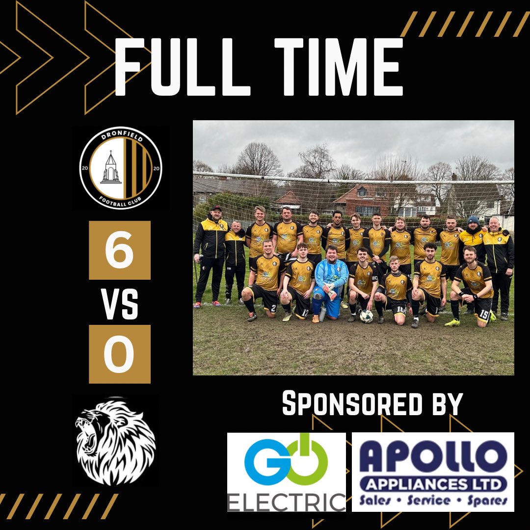 Dronfield Oak (C) (@dronfieldoak) on Twitter photo Full time
And Dem Oak boys go marching on
Commanding performance from the lads today
Good luck for rest of season <a href="/CourageSportsw1/">Courage PT and Fitness Centre</a>
Form and belief is there, lads are ready for everything and anything
<a href="/ChesterfieldSL/">ChesterfieldSLeague</a> @dronfield_fc Full time
And Dem Oak boys go marching on
Commanding performance from the lads today
Good luck for rest of season <a href="/CourageSportsw1/">Courage PT and Fitness Centre</a>
Form and belief is there, lads are ready for everything and anything
<a href="/ChesterfieldSL/">ChesterfieldSLeague</a> @dronfield_fc