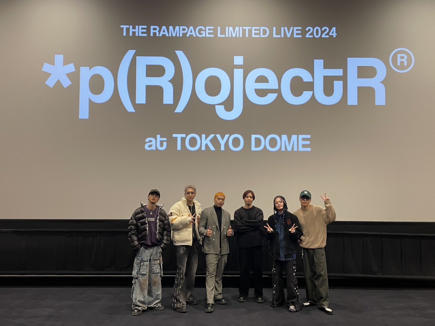 THE RAMPAGE LIMITED LIVE 2024 *p(R)ojectR® at TOKYO DOME