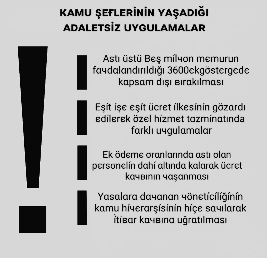 <a href="/MeclisinSesi6/">Meclisin sesi 🏛️</a> ❗Toplumsal sorun değil 
❗Biz #KamuŞefleri nin sorunu
❗TOPLUMSAL YARA
❗Davanız görmezden gelinen 
3600 Ekgösterge Özel Hizmet Tazminatı eşitliği Ek Ödeme Oranları adaleti 
❗İTİBAR
