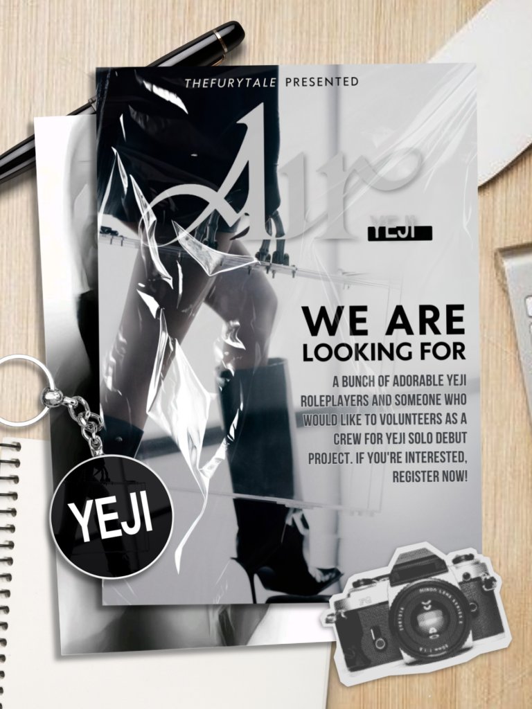 TheFurytale is on the hunt for 𝖸𝖾𝗃𝗂 roleplayers those who’d love to be part of 𝖸𝖾𝗃𝗂’s solo debut project as volunteers. Check the requirements in ALT and fill out the form below! Oh, and by the way—we’re also looking for OA/SQ accounts to befriend with! ★