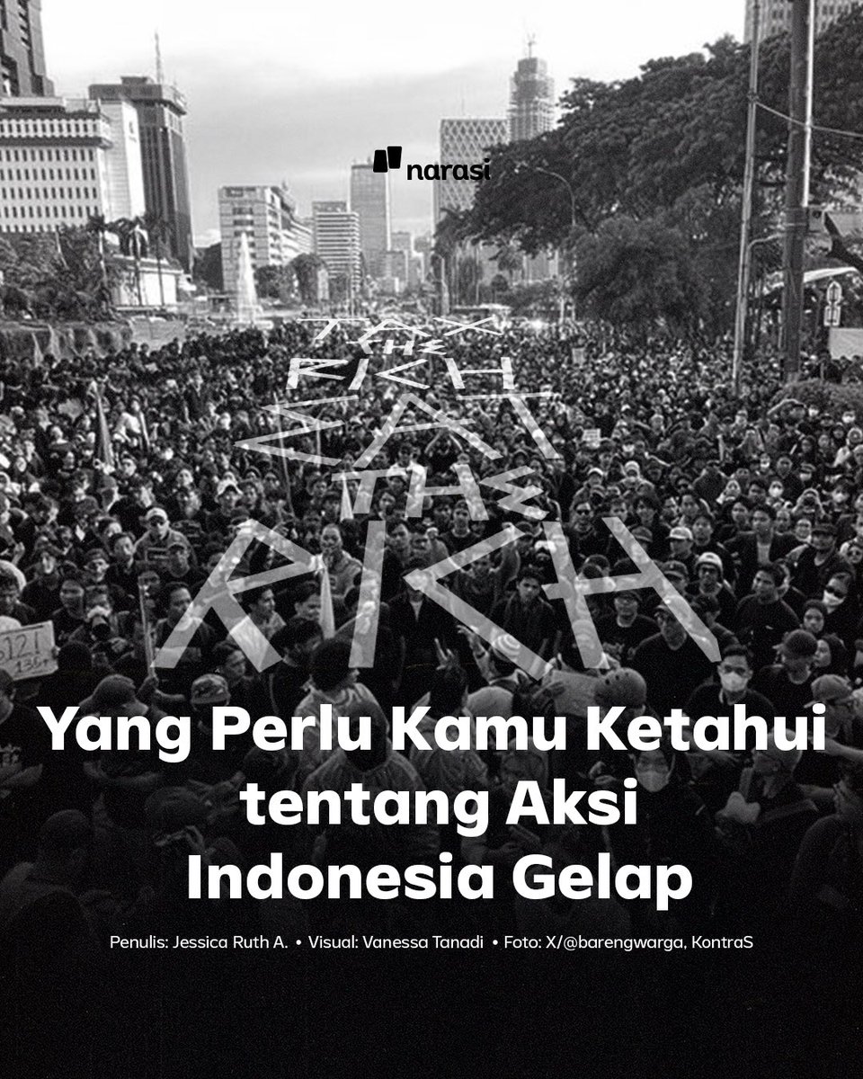 Kita flashback ke seminggu terakhir di aksi Indonesia Gelap, yuk 👇