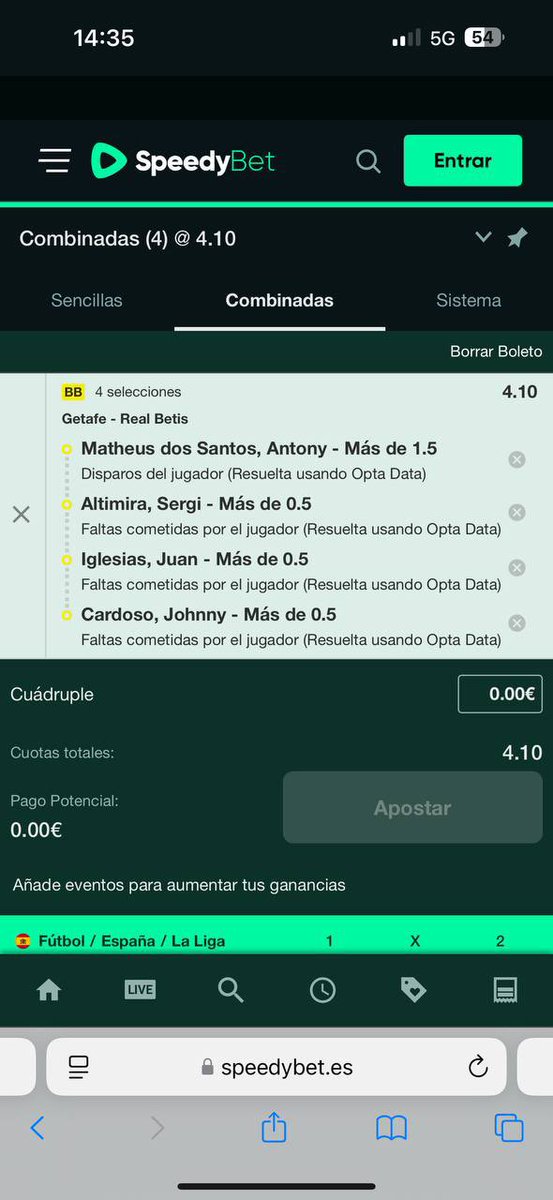 Apuestas de Fútbol tweet media