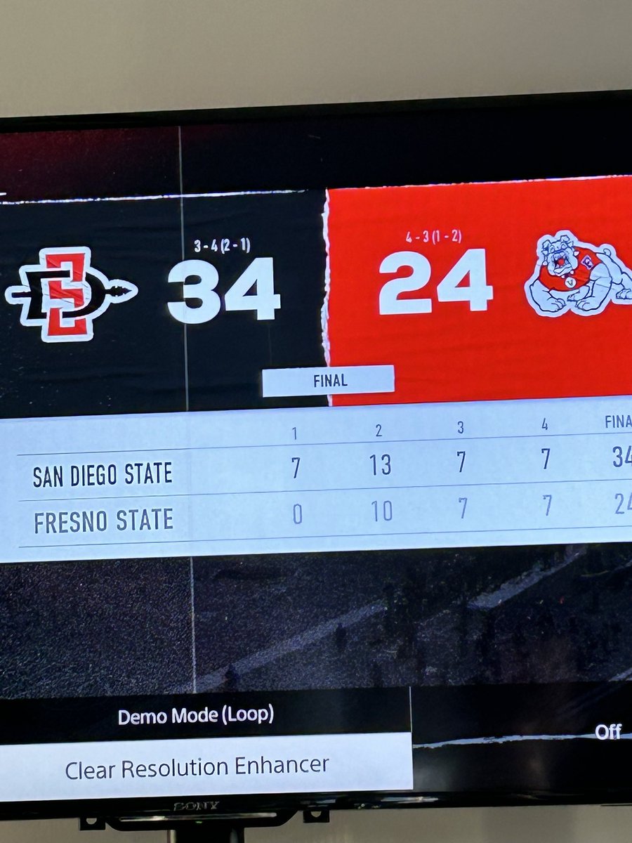 BlogSeger's tweet image. We came. We saw. We conquered the hell outta Fresno. Upset alert on the road. Rivalry win. We some #DiegoDawgs. Any rich alum, your investment in Aztec NIL= natty titles. It’s simple math. Are you going to invest, or not? #RollTecs #TecsTape