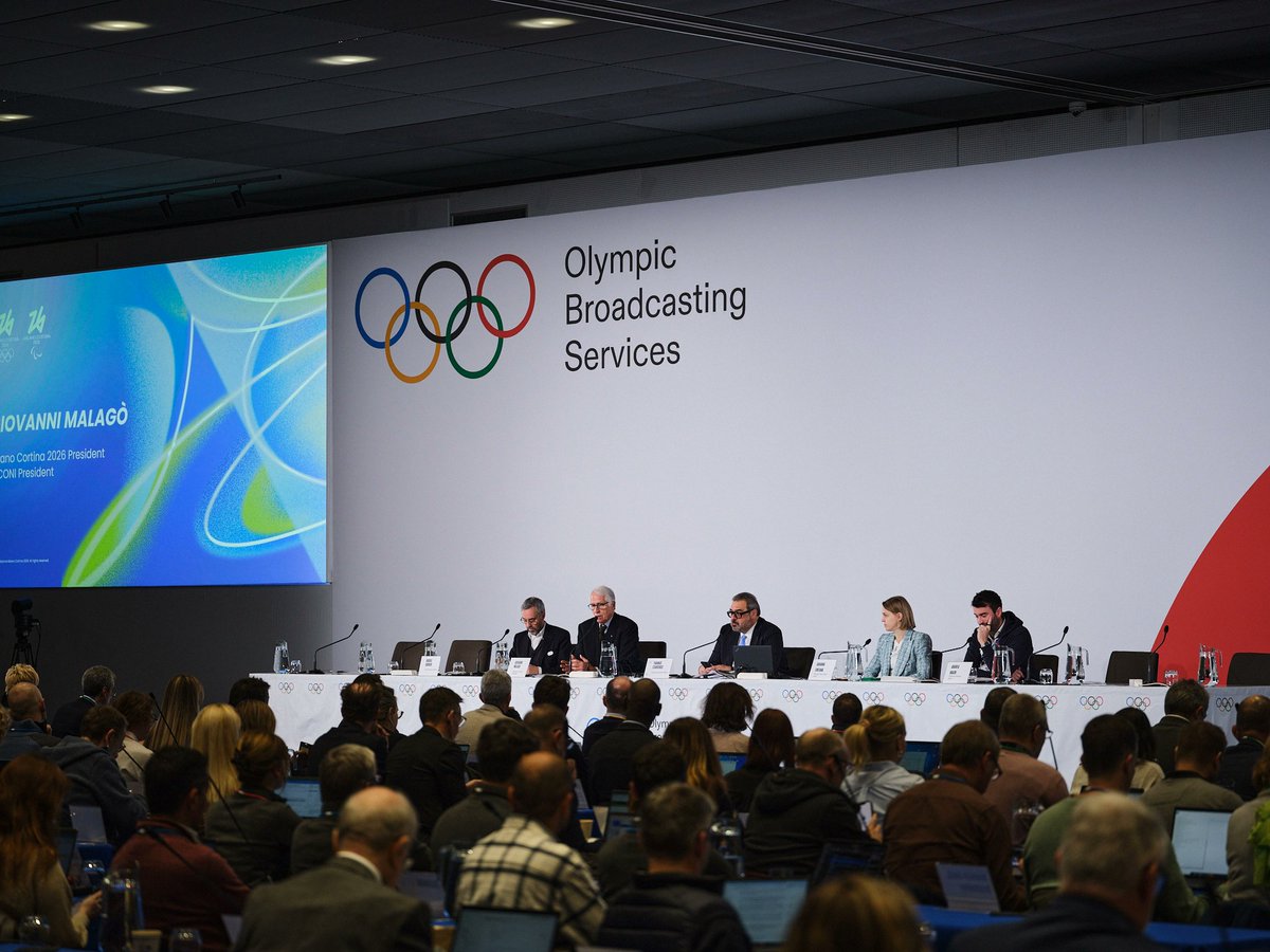 YiannisExarchos's tweet image. We were excited to receive our Olympic Broadcasters in Milano last week, 1 year ahead of @milanocortina26 for our World Broadcaster Meeting. Following the amazing success of @Paris2024 , our coleagues of the Organizing Committee and OBS had the opportunity to present our plans…