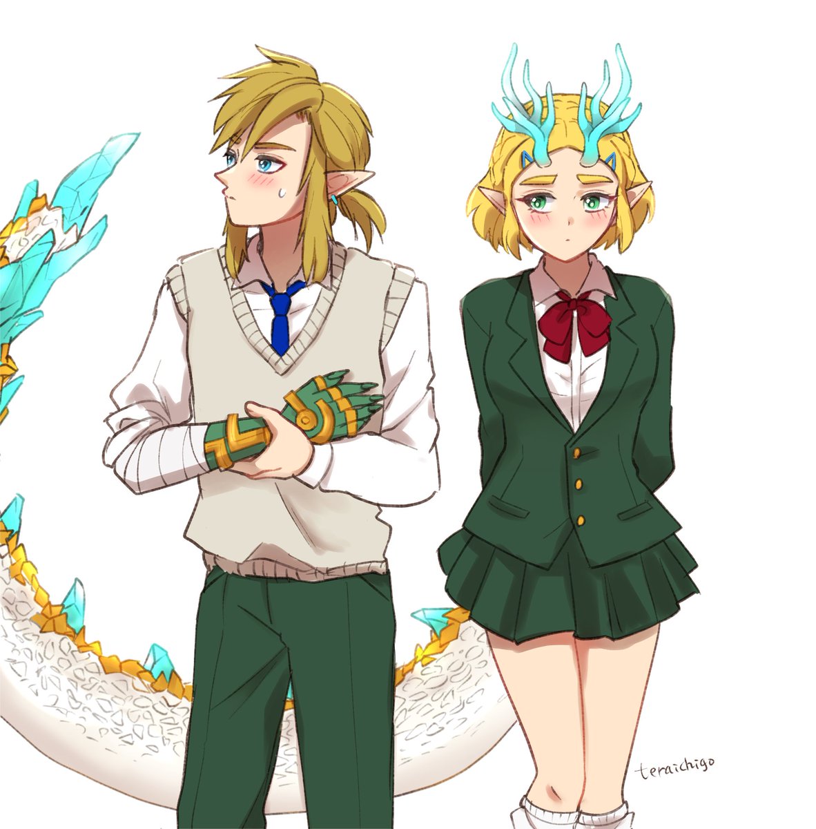ichigobotw2's tweet photo. 半龍JKと右腕に秘密のある男の子のラブコメ……読みたい
#zelink https://t.co/TDLIq7YYCM