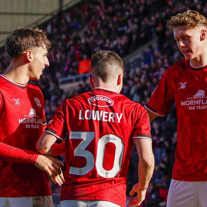 These three 🔴⚪️ <a href="/crewealexfc/">Crewe Alexandra</a> goal scorers yesterday 👊🏻
#crewealex
#EFL